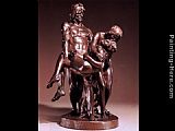 Famous Les Paintings - Les Premieres Funerailles, Adam et Eve portant Abel